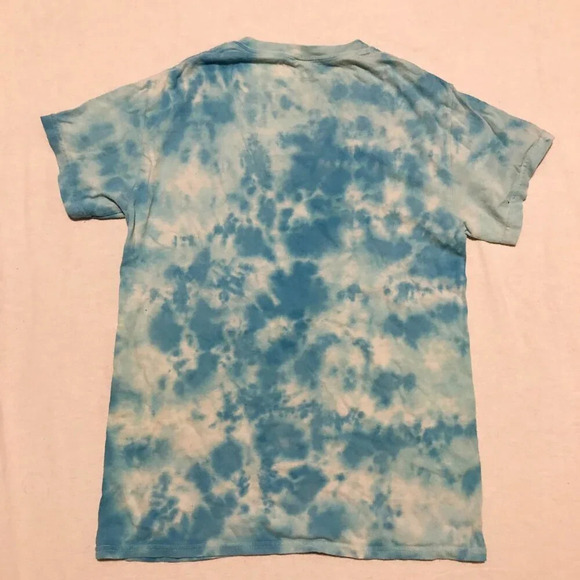 Demon Slayer Inosuke Anime Blue Tie Dye Tshirt Womens Size Small Shirt - Picture 10 of 15